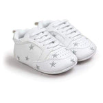Mindful Yard First Walkers Silver Stars / 1 Baby First Walking Shoes
