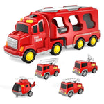 Ultimate 5-in-1 & 7-in-1 Construction Car Truck Toy Set – Perfect Birthday Gift for Kids!.