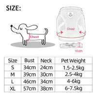 Adjustable Vest Pet Harness.