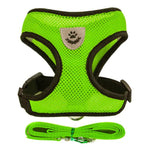 Mindful Yard Adjustable Vest Pet Harness Green / L Adjustable Vest Pet Harness