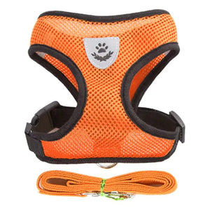 Mindful Yard Adjustable Vest Pet Harness Orange / L Adjustable Vest Pet Harness