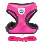 Mindful Yard Adjustable Vest Pet Harness Rose Red / L Adjustable Vest Pet Harness