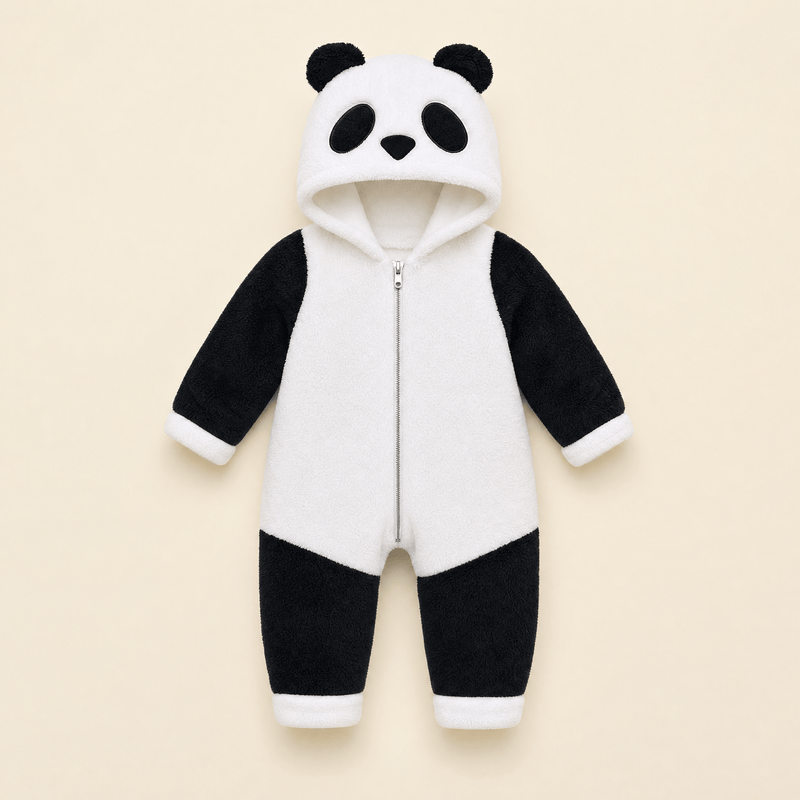 Mindful Yard Baby Animal Costume Panda / 6-12 Months/Height 26"-29" Baby Animal Costumes Unisex Toddler Outfit