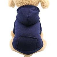 Mindful Yard Soft Fleece Hoodie For Dogs  Blue / S Soft Fleece Hoodie