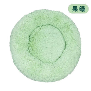 Mindful Yard Dog Donut Bed Mint Green / Dia 40cm Calming Anti-Anxiety Donut Bed for Dogs and Cats