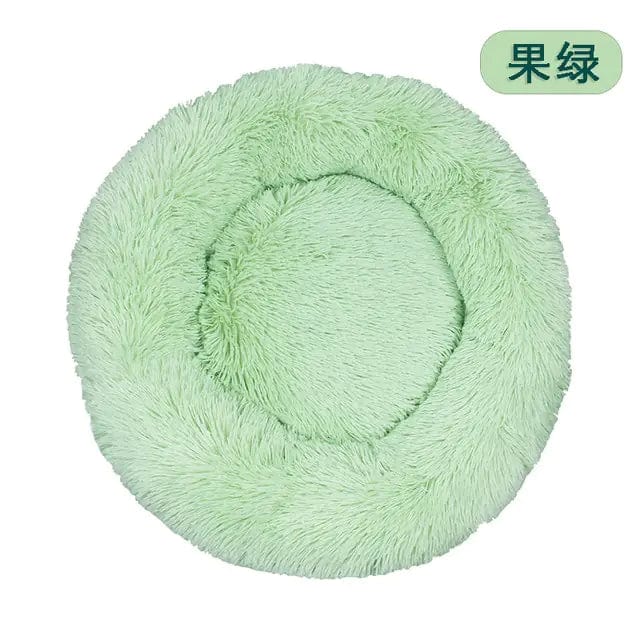 Calming Anti-Anxiety Donut Bed for Dogs and Cats.