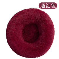 Calming pet bed for anti-anxiety relief, ideal relaxation spot