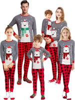 Christmas Family Matching Pajamas Family Holiday Pjs Matching Sets.
