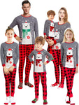 Christmas Family Matching Pajamas Family Holiday Pjs Matching Sets.