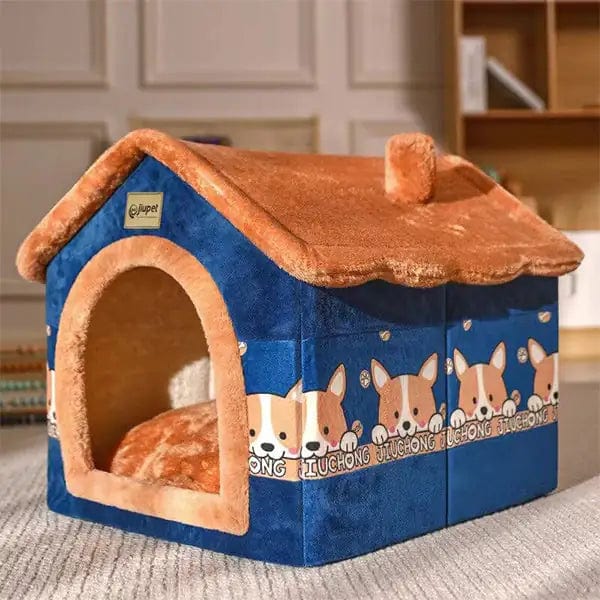 Mindful Yard Foldable Pet House Brown / S Verneza Foldable Pet House