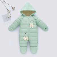 Newborn Baby Down One-piece Cotton Clothes.