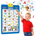 Electronic Alphabet Wall Chart - Educational ABC Learning Toy for Ages 2 to 4, Ideal for Chore Chart and Skill Development.