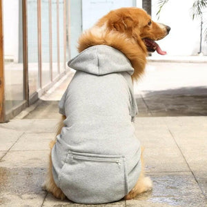 Mindful Yard Light Grey / 3 Extra Large Warm Dog Hoodies for Medium-Large Dogs