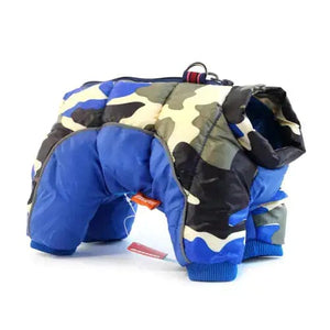Mindful Yard Navy Blue / Large Winter Dog Warm Jacket for Small Dogs