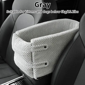 Mindful Yard pet car seater Gray / 42x20x22cm Portable Pet Car Seat Booster