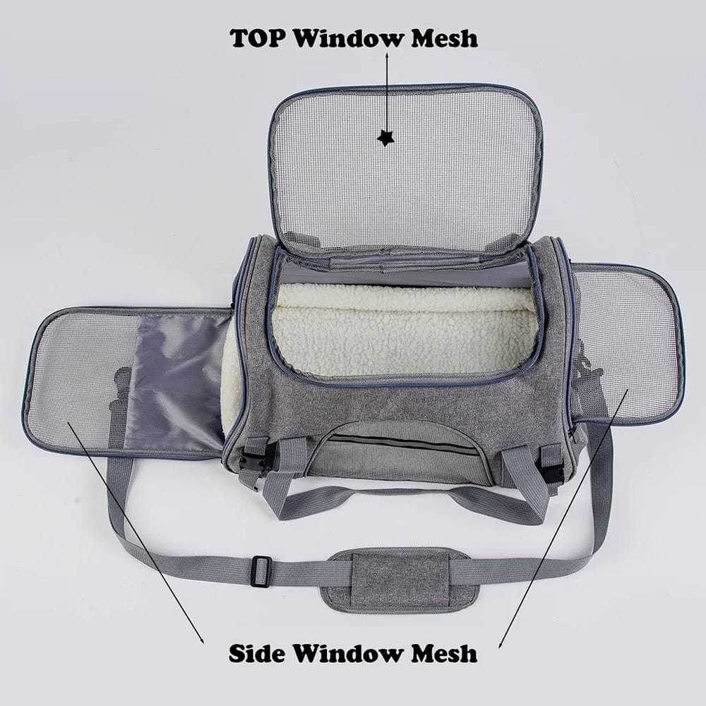 Pet Messenger Carrier Travel Bag.