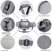 Pet Messenger Carrier Travel Bag.