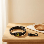 Mindful Yard Pet GPS Tracker Collar Black / 1PC Pet GPS Tracker Collar