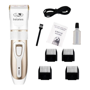 Mindful Yard Pet Grooming Tool White Standard Edition Dog Shaver Pet Teddy Cat Shaving Dog Hair Professional Hair Clipper