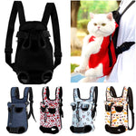 Adjustable Cat Carrier Bag Pet Double Shoulder Backpack Portable Bag Outdoor Travel Camping Hiking Cat Bag Dog Bag.