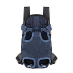 Mindful Yard Pet Portable Backpack Dark Blue Jeans / Xl-In 9Kg Adjustable Cat Carrier Bag Pet Double Shoulder Backpack Portable Bag Outdoor Travel Camping Hiking Cat Bag Dog Bag