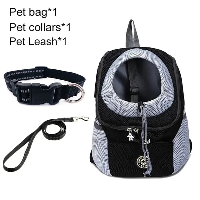 Mindful Yard Pet Travel Carrier Bag Black set / L for 10-13kg Pet Travel Carrier Bag