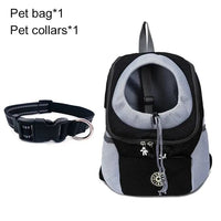Mindful Yard Pet Travel Carrier Bag Black with Collar / L for 10-13kg Pet Travel Carrier Bag