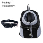 Mindful Yard Pet Travel Carrier Bag Black with Collar / L for 10-13kg Pet Travel Carrier Bag