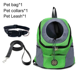 Mindful Yard Pet Travel Carrier Bag Green Set / L for 10-13kg Pet Travel Carrier Bag