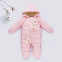 Newborn Baby Down One-piece Cotton Clothes.