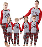 Christmas Pajamas Family Matching Sets for Unisex Women Men Kids Xmas Long Sleeves Sleepwear Pjs.