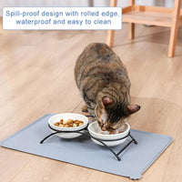 Silicone Pet Bowl Mat.