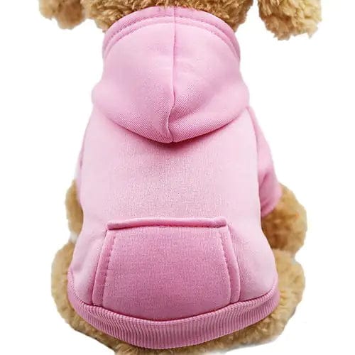 Mindful Yard Soft Fleece Pet Dog Hoodie Pink / L Soft Fleece Pet Dog Hoodie