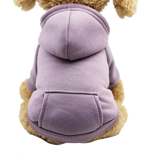 Mindful Yard Soft Fleece Pet Dog Hoodie Purple / L Soft Fleece Pet Dog Hoodie