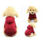 Mindful Yard Soft Fleece Pet Dog Hoodie Soft Fleece Pet Dog Hoodie