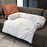 Mindful Yard Square Grey / Large Washable Pet Sofa