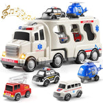 Ultimate 5-in-1 & 7-in-1 Construction Car Truck Toy Set – Perfect Birthday Gift for Kids!.