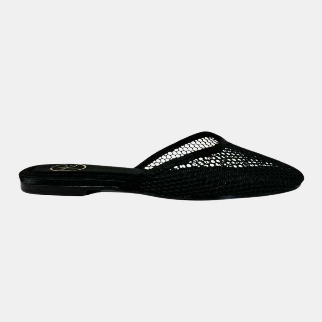 Stylish women's footwear with slip-on design and breathable mesh material