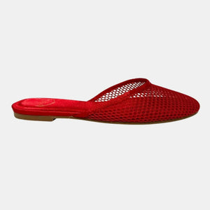 Stylish women's footwear with slip-on design and breathable mesh material