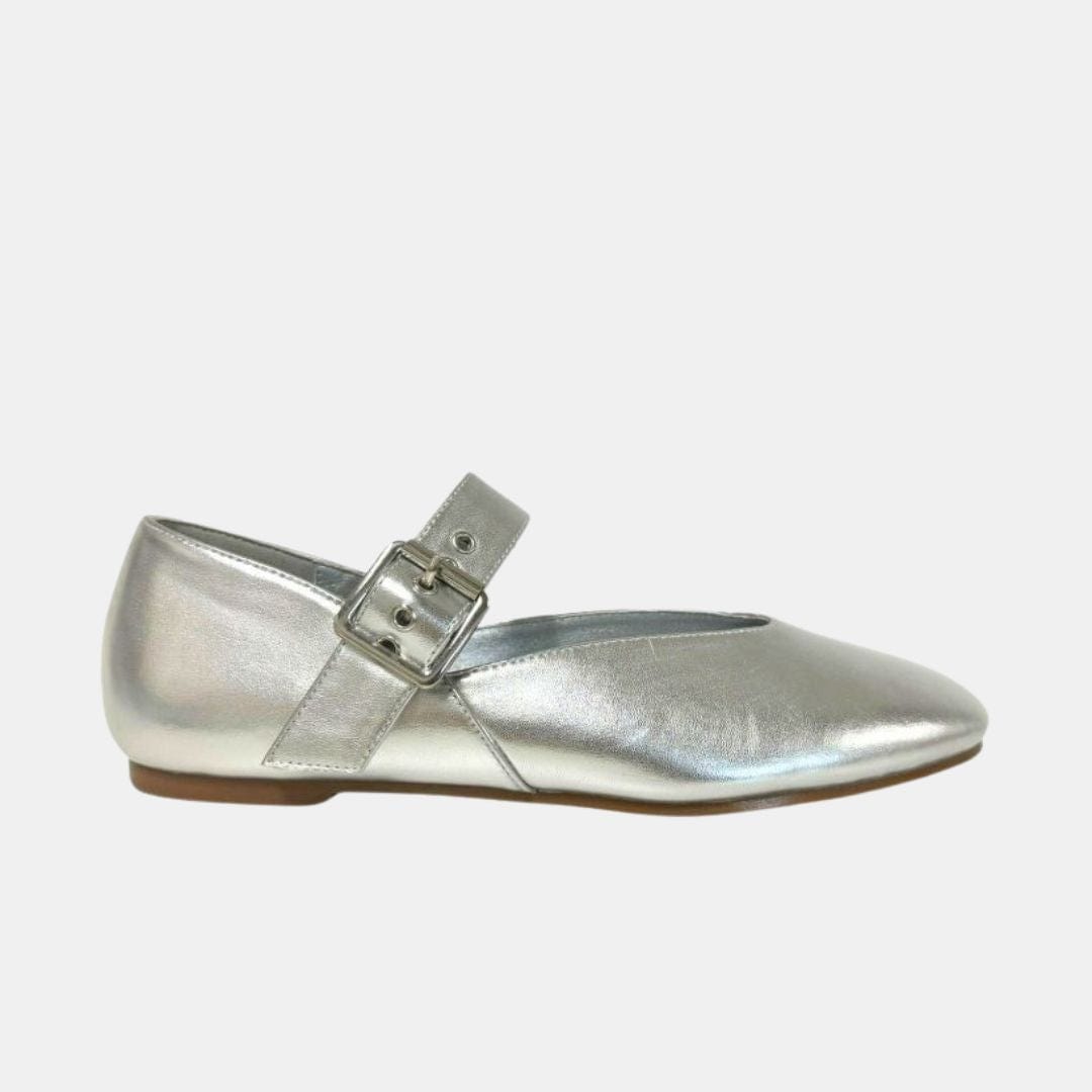 Metalic Women's Maryjane Flat.