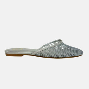 Stylish women's footwear with slip-on design and breathable mesh material