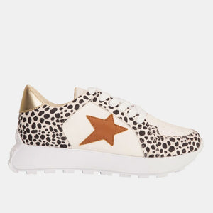 Smith Cute Animal Print Sneakers.