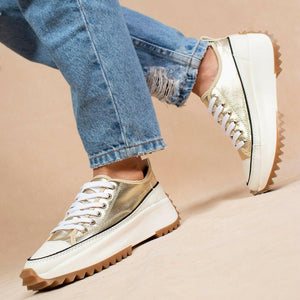 Chunky Lace up Sneakers.