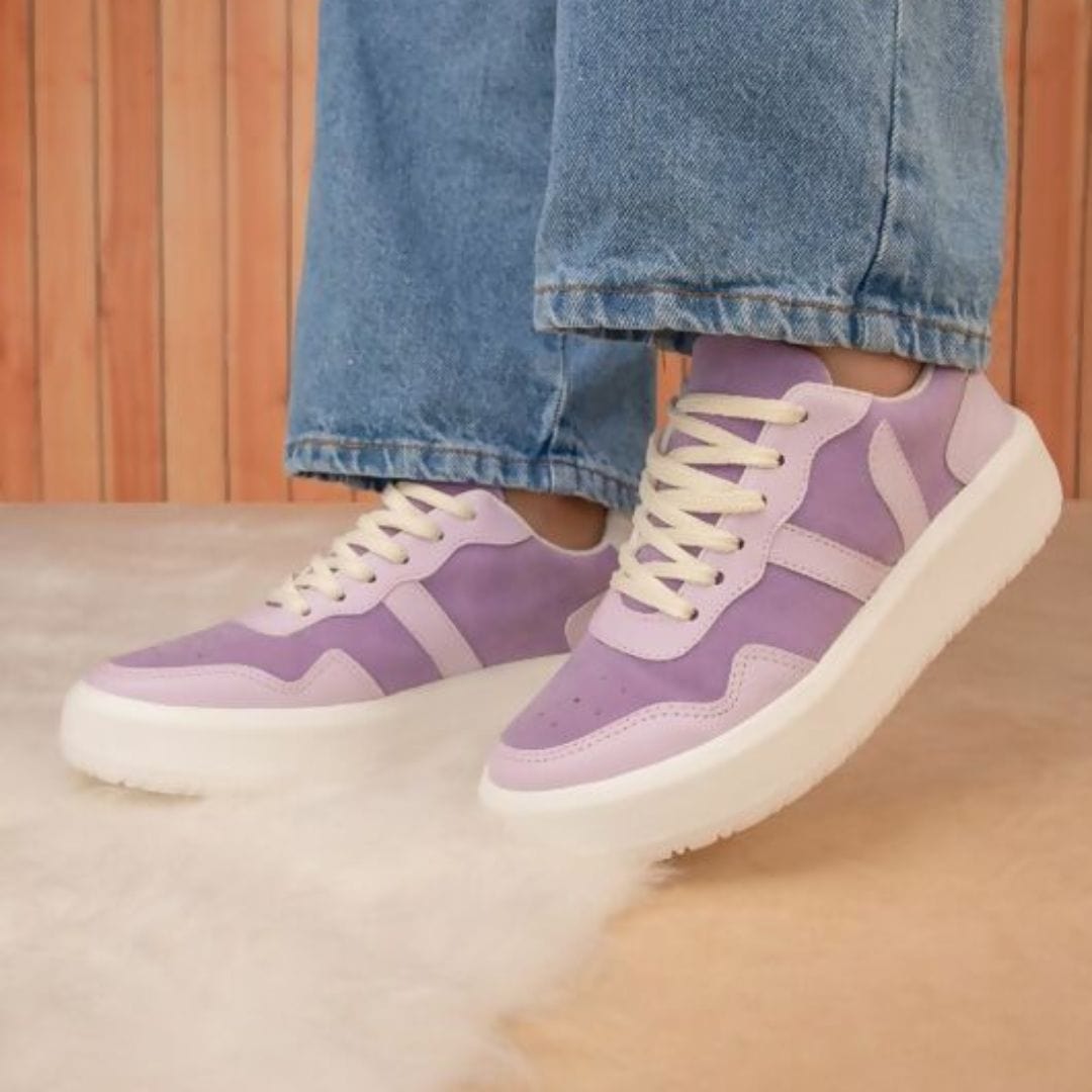 Ivy Color Block Sneakers.