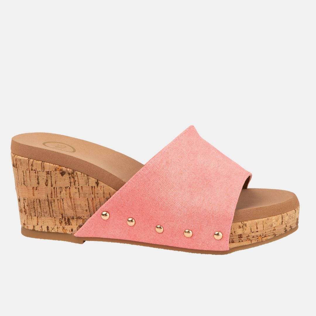 Blair Wedge With Cork Effect Platform.