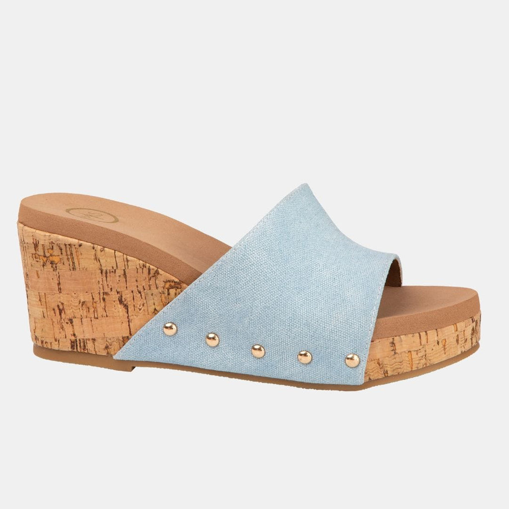 Blair Wedge With Cork Effect Platform.