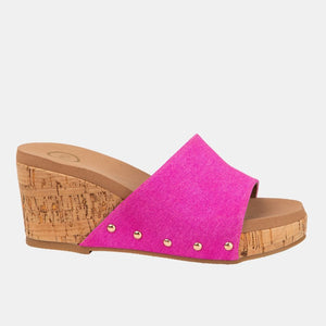 Blair Wedge With Cork Effect Platform.