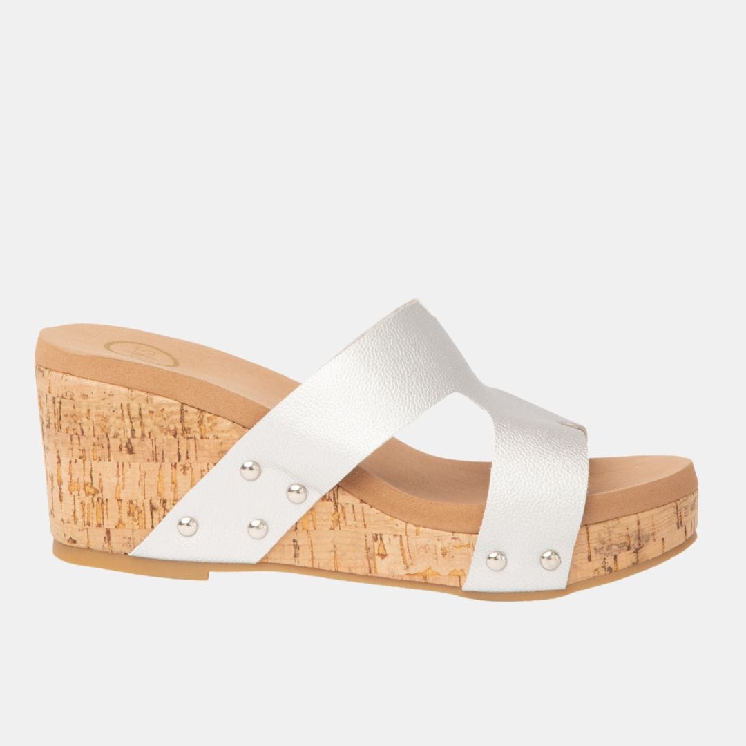 Allyson Cross Strap Wedge.