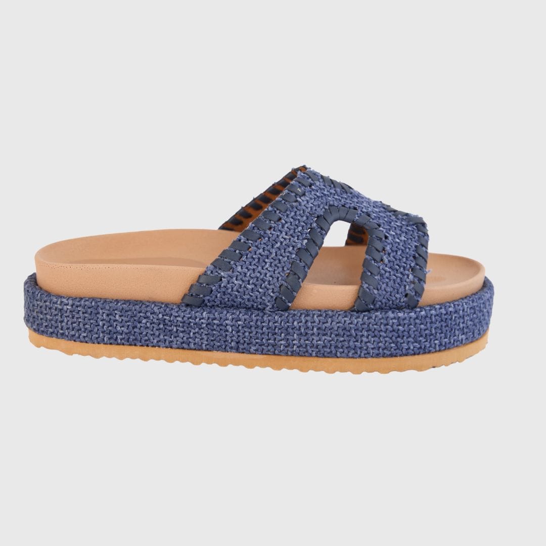 MODAPASSO WEDGES Denim / 6 TINA 7