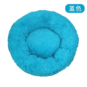 Calming Anti-Anxiety Donut Bed for Dogs and Cats